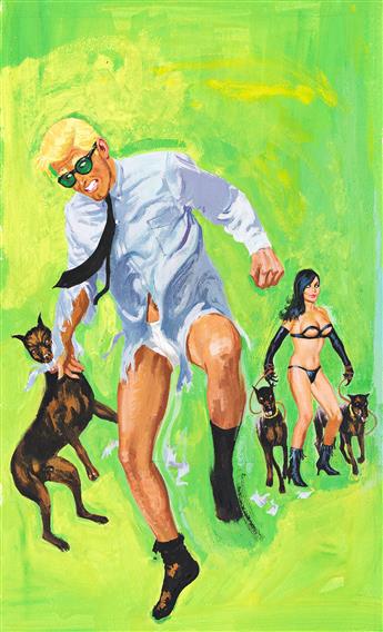 ROBERT BONFILS (1922 - 2018) The Gay Dogs.